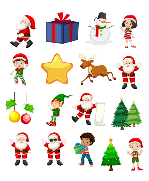 Christmas sticker